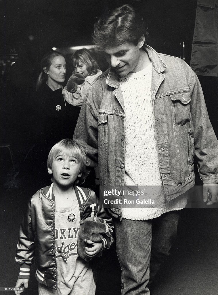 Clifford Olin and Ken Olin during Moscow Circus Opening at The Great