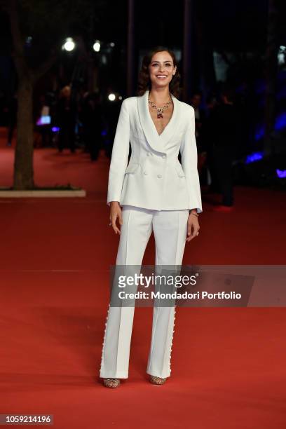 Rome Film Fest 2018, thirteenth edition. Marianna Di Martino during the The House With a Clock in Its Walls film premiere at the Auditorium Parco...