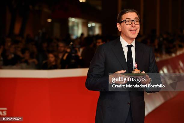 Rome Film Fest 2018, thirteenth edition. Antonio Monda during the The House With a Clock in Its Walls film premiere at the Auditorium Parco della...