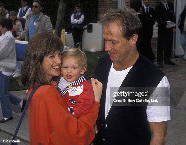 Amanda Pays, Oliver Bernsen and Corbin Bernsen during MacLaren Children's Center 9th Annual Bash at Henry Winkler's House in Toluca Lake, California,...