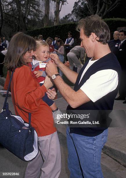 Amanda Pays, Oliver Bernsen and Corbin Bernsen during MacLaren Children's Center 9th Annual Bash at Henry Winkler's House in Toluca Lake, California,...