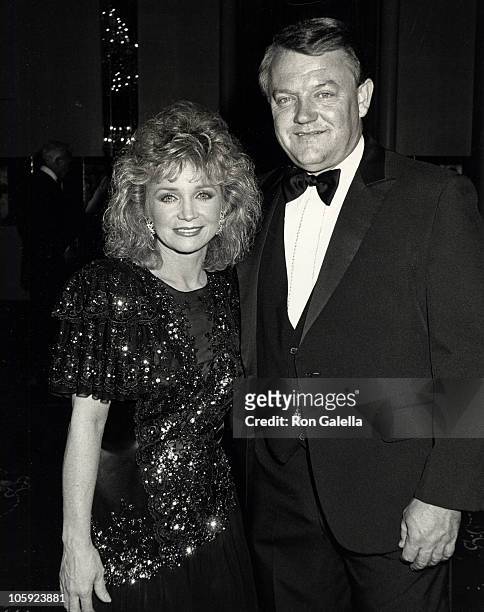 Barbara Mandrell and Ken Dudney during 9th Annual American Music Awards at Shrine Auditorium in Los Angeles, California, United States.
