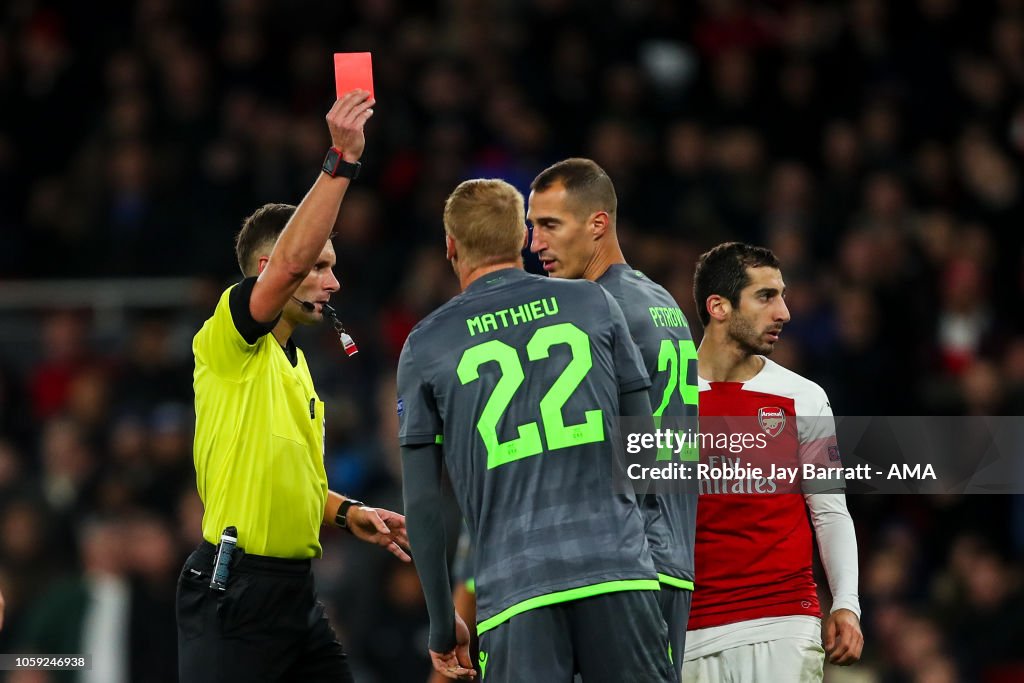 Arsenal v Sporting CP - UEFA Europa League - Group E