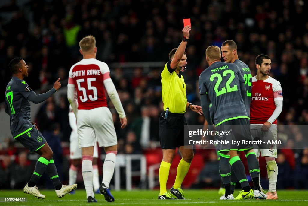 Arsenal v Sporting CP - UEFA Europa League - Group E
