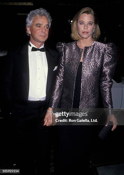 Bernard Sofronski and Susan Dey during The 46th Annual Golden Globe Awards - Arrivals at The Beverly Hilton Hotel in Beverly Hills, California,...