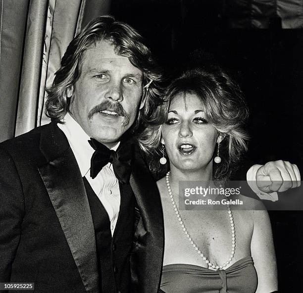 Nick Nolte and Sharyn Haddad during American Film Institute Salute to Henry Fonda, 1978 at Beverly Hilton Hotel in Beverly Hills, California, United...