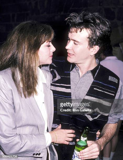 Kim Cattrall and Timothy Hutton during Launch of "Turk 182!" at Battery Park in New York City, New York, United States.