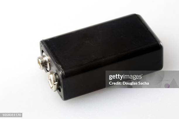 alkaline disposable 9v battery - alkaline stock pictures, royalty-free photos & images