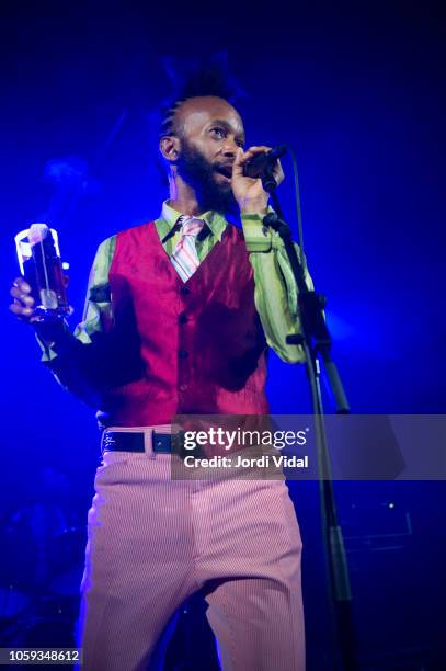 Fantastic Negrito performs on stage at Sala Apolo on November 8, 2018 in Barcelona, Spain.