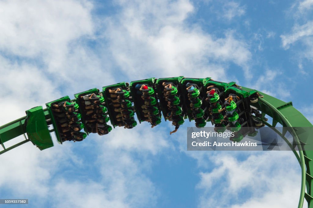 Upside Down in the Clouds - Roller Coaster