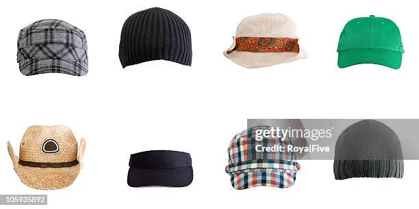 various hats - cap hat 個照片及圖片檔