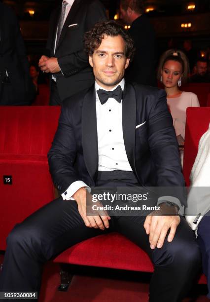 Henry Cavill arrives for the 20th GQ Men of the Year Award at Komische Oper on November 8, 2018 in Berlin, Germany.