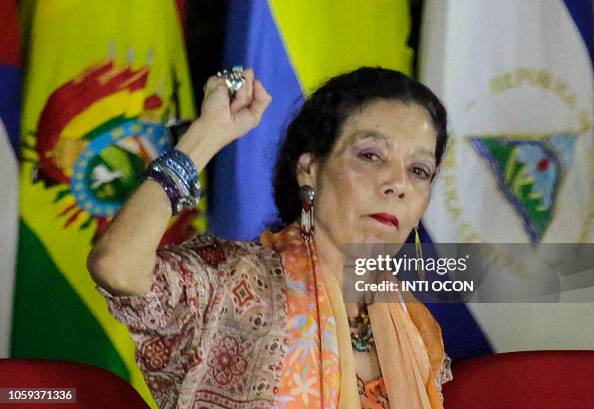 NICARAGUA-VENEZUELA-UNREST-ORTEGA-MURILLO NICARAGUA-VENEZUELA-UNREST-ORTEGA-MURILLO