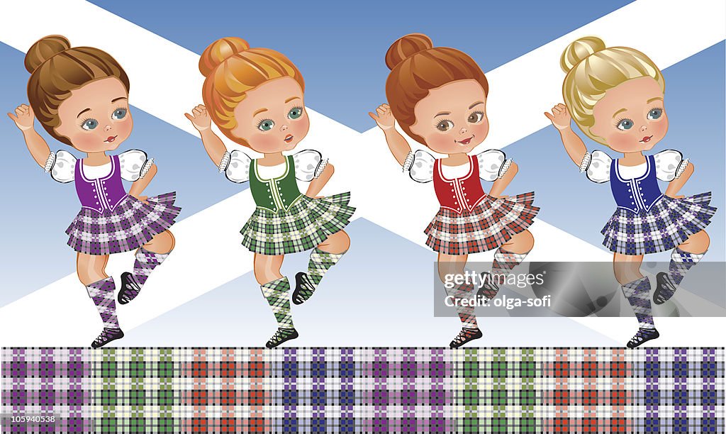 Tartan Day - Scottish dance