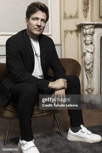 Filmmaker Thomas Vinterberg is photographed for Self Assignment on October, 2018 in Ghent, Belgium.