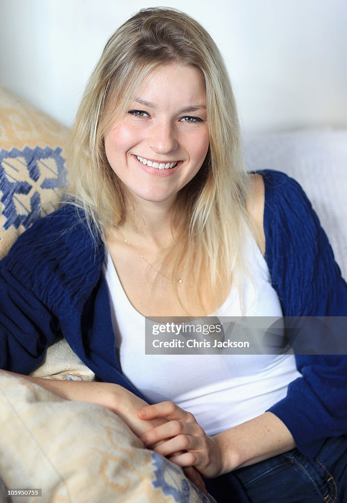 Scarlet Rav Artist Scarlett Raven poses for a portrait at home in South London on ...