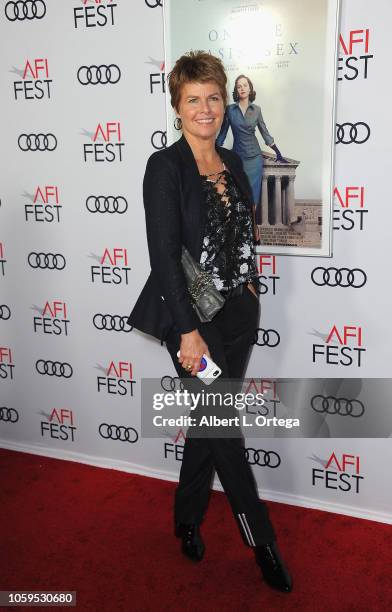 Actress Dana Sparks arrives for AFI FEST 2018 Presented By Audi - Opening Night World Premiere Gala Screening Of "On The Basis Of Sex" held at TCL...