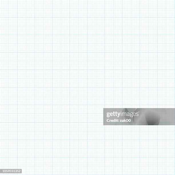 seamless graph paper background - grid paper stock illustrations