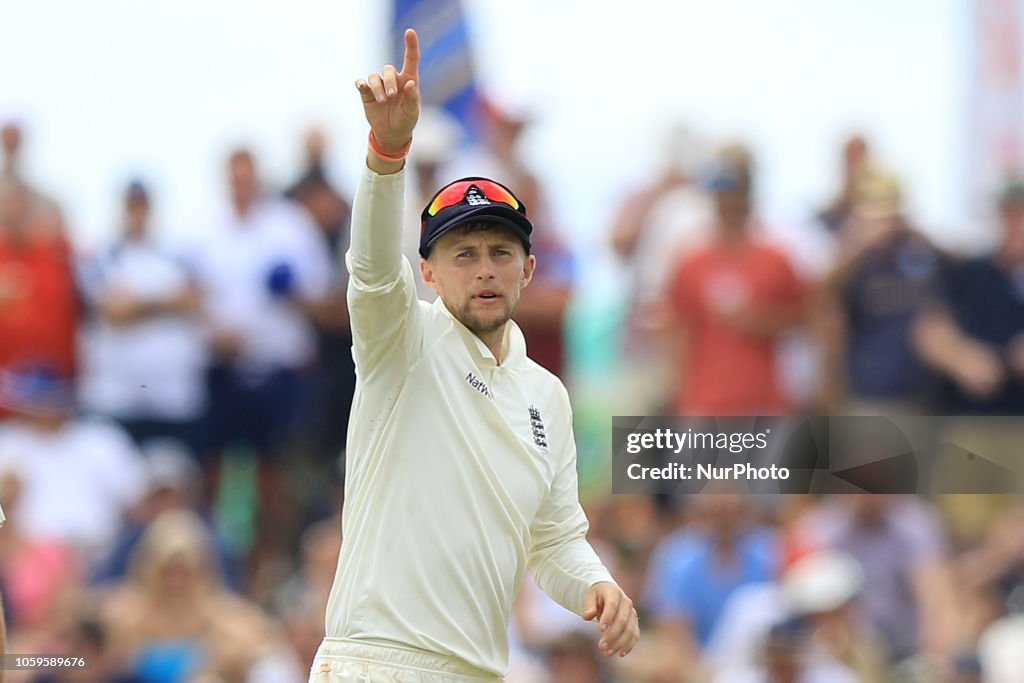 Sri Lanka V England: First Test - Day Four