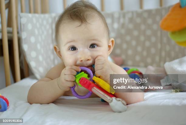W Rattle Baby Baby Rattle Pattern Photos and Premium High Res Pictures - Getty Images