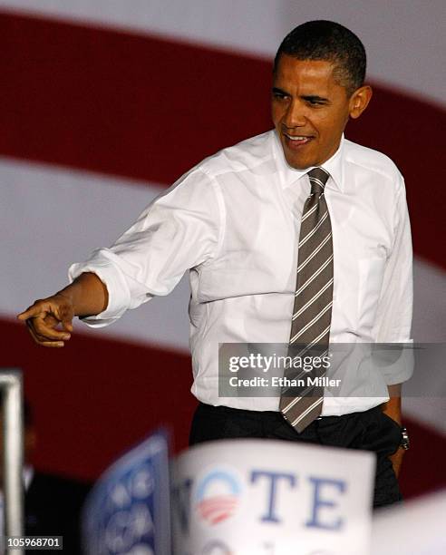 Prez Obama Rally 175 Barack Obama Holds Campaign Rally In Las Vegas Stock Photos, High ...