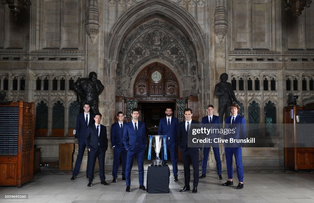 World's Best Tennis Players Launch Nitto ATP Finals At Houses Of Parliament