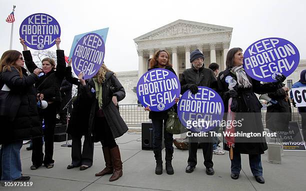January 22, 2010 CREDIT: Susan Biddle LOCATION: Washington,DC CAPTION: Roe v. Wade Anniversary Rally and Celebration with Pro-Choice groups and...
