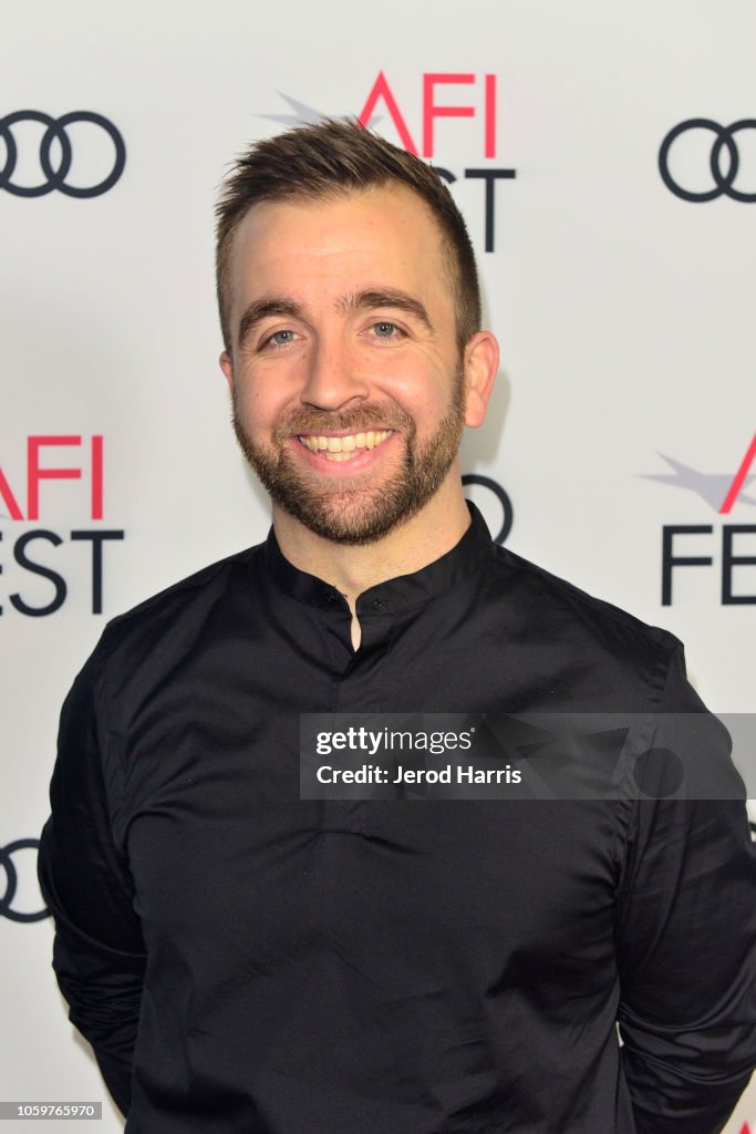 Joshua Begay Reno Josh Begley attends Festival Filmmakers at AFI FEST 2018 Presented By ...