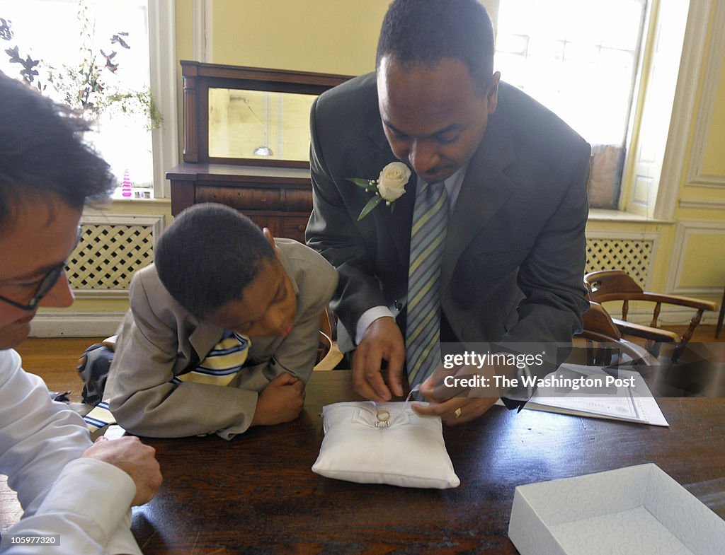 Wedding of Terrance Heath and Rick Imirowicz, All Souls Church, Unitarian, Washington, DC