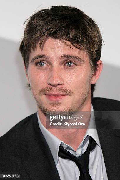 Actor Garrett Hedlund attends the 'Tron: Legacy' 3D special presentation as part of the 23rd Tokyo International Film Festival at Toho Cinemas...