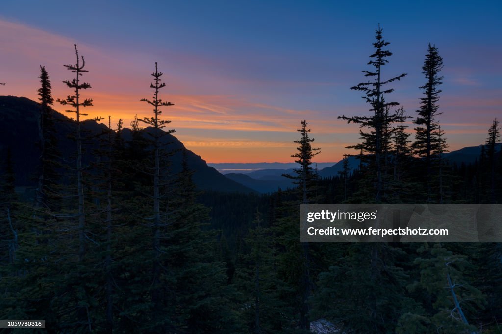 Hurricane Ridge Color Sunrise At Hurricane Ridge High-Res Stock Photo - Getty Images