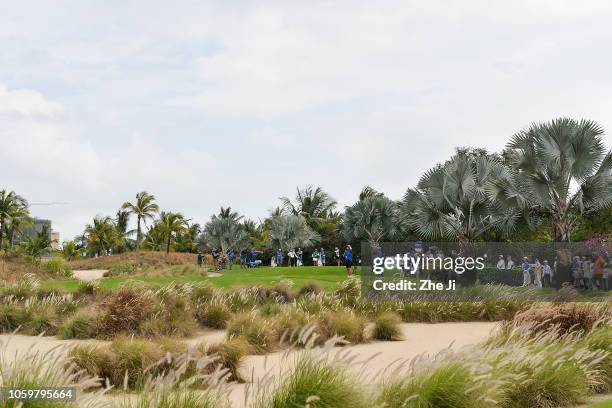 General view of the 11th hole during the final round of the Blue Bay LPGA on November 10, 2018 in Hainan Island, China.