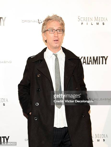 Andy Dick arrives for the premiere of "Kalamity" on October 22, 2010 in West Hollywood, California.