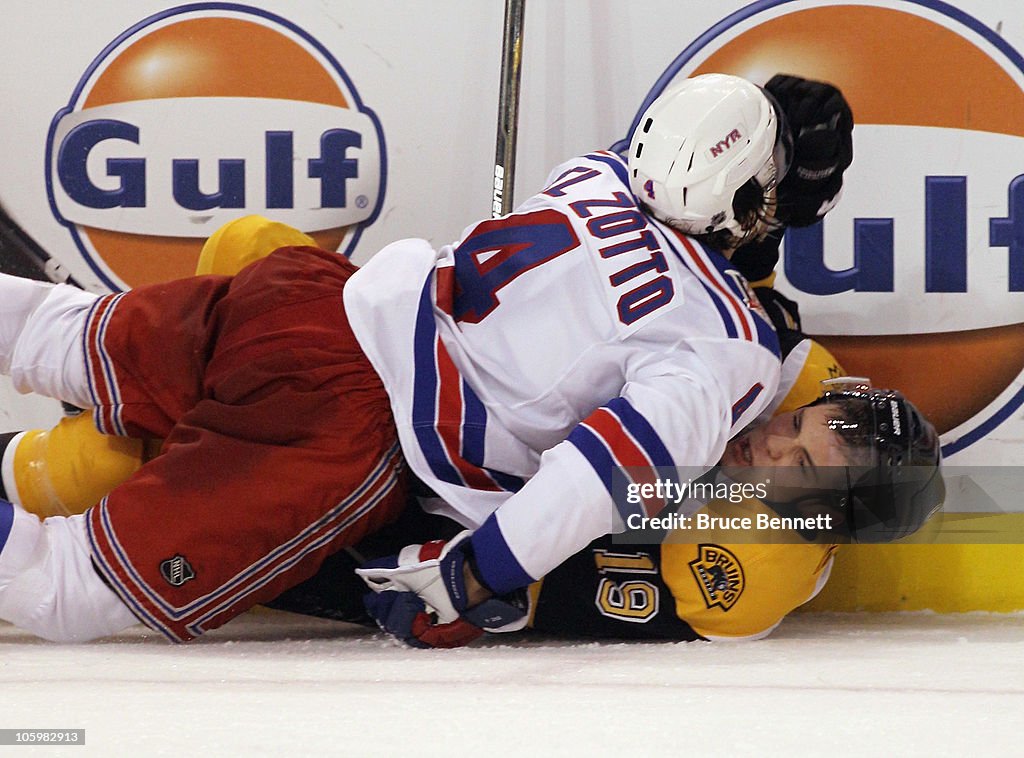 New York Rangers v Boston Bruins