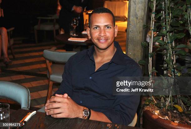 Alexander Rodriguez attends SoHo Beach House "Sleepover Weekend" hosted by Grey Goose vodka on October 23, 2010 in Miami, Florida.