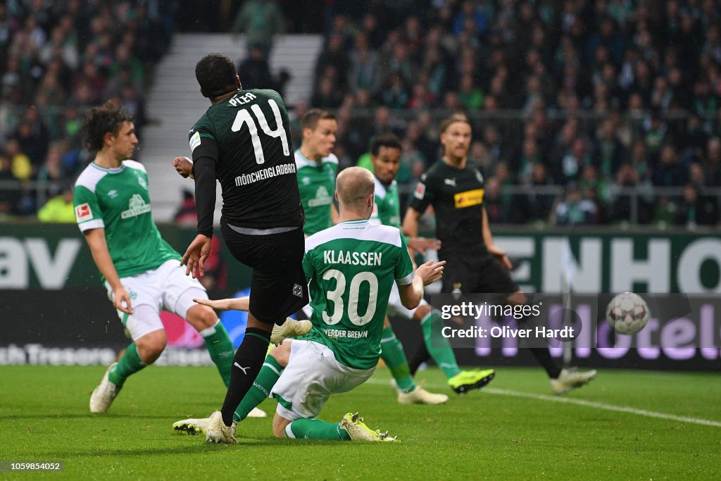 SV Werder Bremen v Borussia Moenchengladbach - Bundesliga