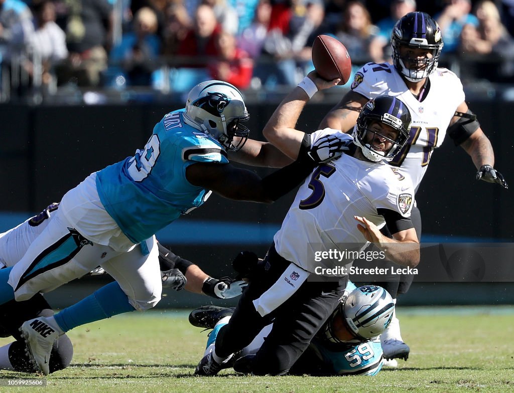 Baltimore Ravens v Carolina Panthers