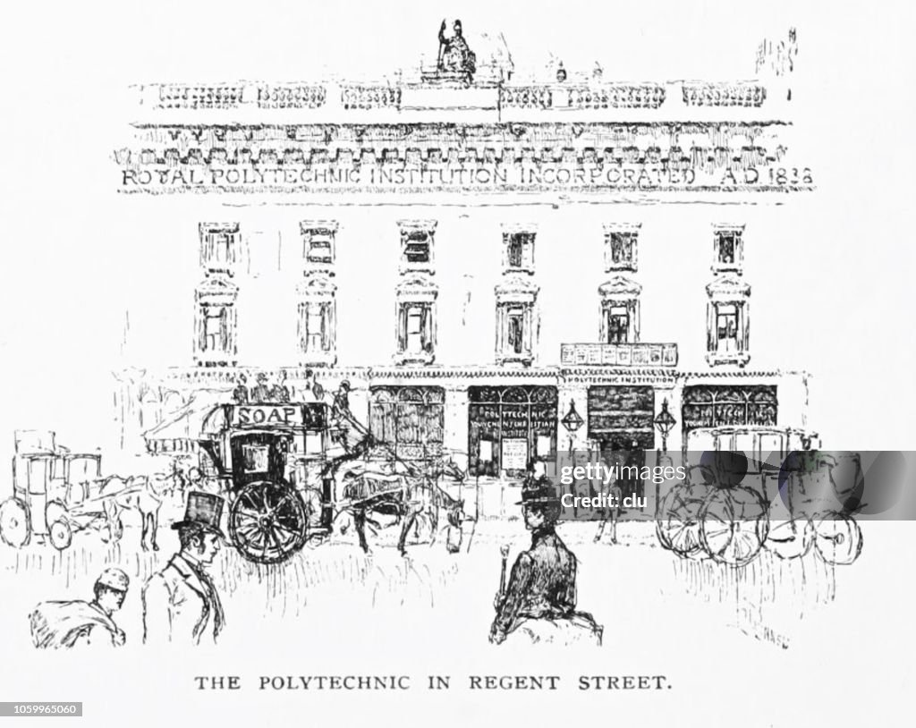 The Polytechnic building at Regent Street