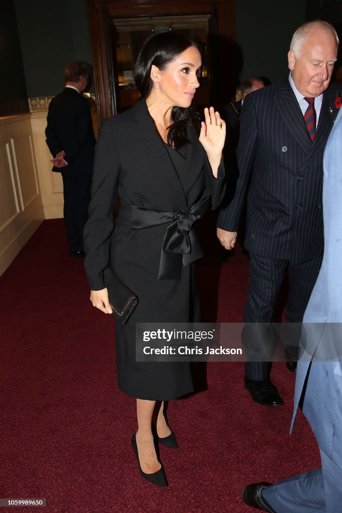 The Royal Family Attend The Festival Of Remembrance