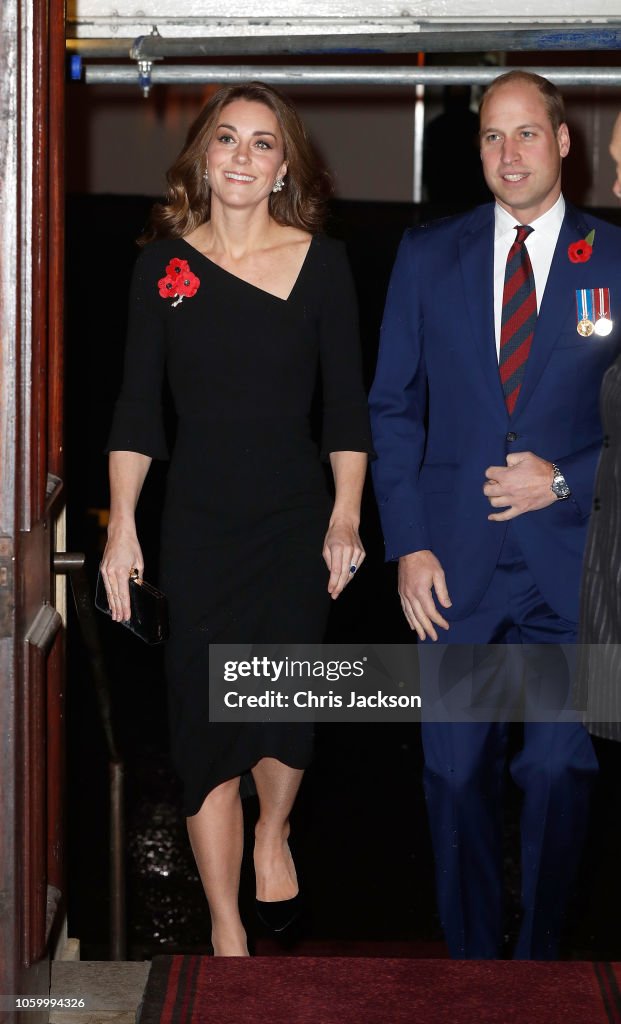 The Royal Family Attend The Festival Of Remembrance