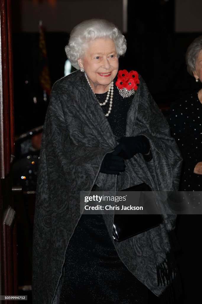 The Royal Family Attend The Festival Of Remembrance