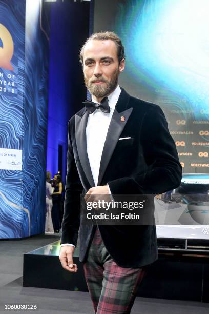 James Middleton arrives for the 20th GQ Men of the Year Award at Komische Oper on November 8, 2018 in Berlin, Germany.