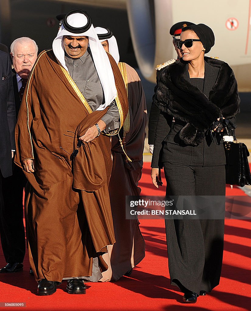 The Emir of Qatar, Sheikh Hamad bin Khal