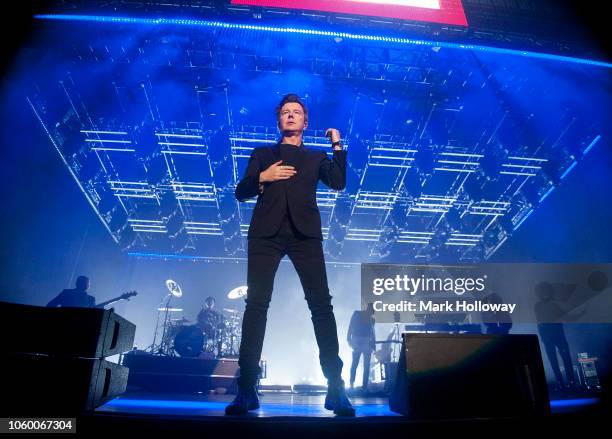 Rick Astley performs at BIC on November 10, 2018 in Bournemouth, England.