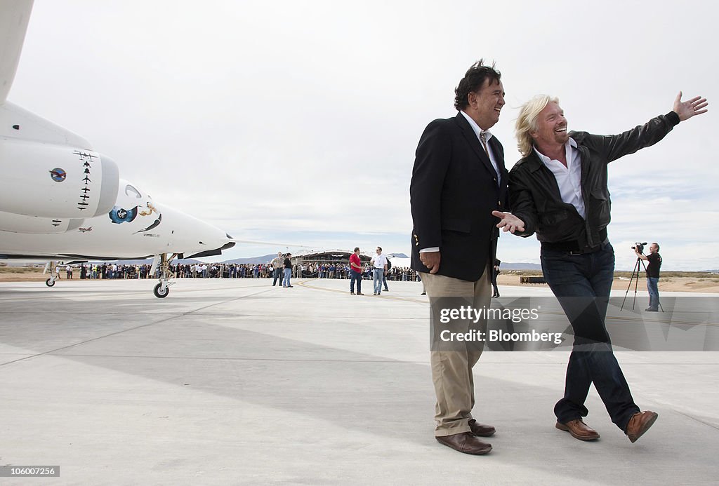 Virgin Galactic Spaceport America Dedication With Sir Richard Branson