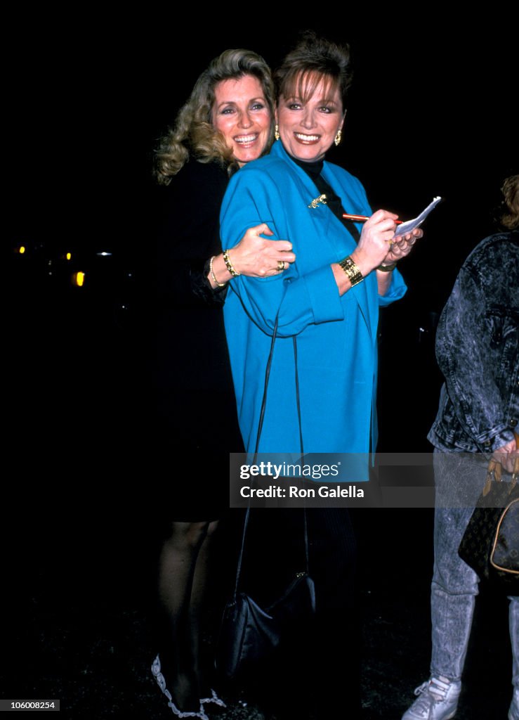 Jackie Collins at Spago in Hollywood - January 13, 1989