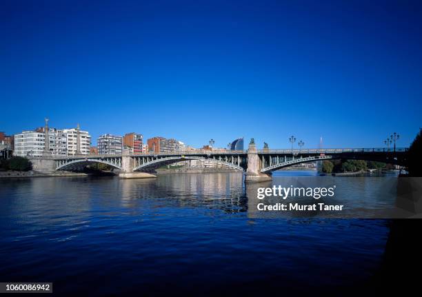 pont de fragnee bridge in liege - リエージュ ストックフォトと画像