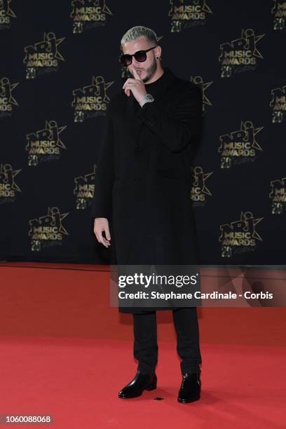 Snake attends the 20th NRJ Music Awards at Palais des Festivals on November 10, 2018 in Cannes, France.