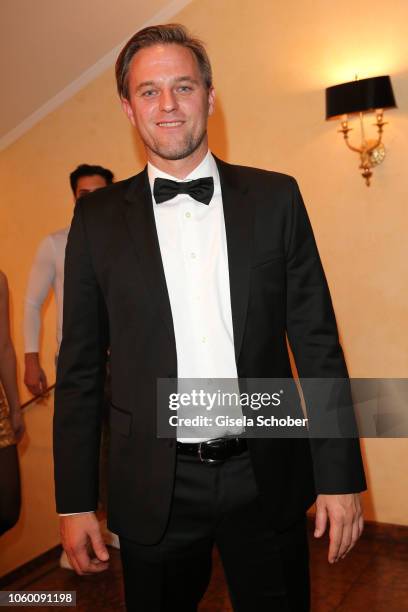 Former soccer player and goal keeper Timo Hildebrand during the McDonald's Benefiz Gala benefit to McDonald's Kinderhilfe Stiftung at hotel...