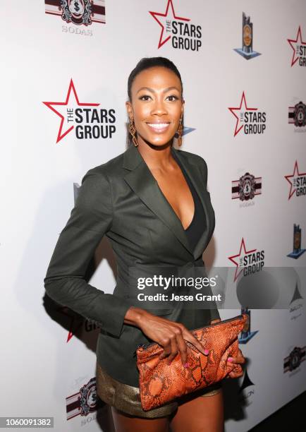 Kim Glass attends Heroes For Heroes: Los Angeles Police Memorial Foundation Celebrity Poker Tournament at Avalon Hollywood on November 10, 2018 in...